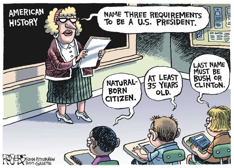 Political/Editorial Cartoon by Rob Rogers, The Pittsburgh Post-Gazette on In Other News