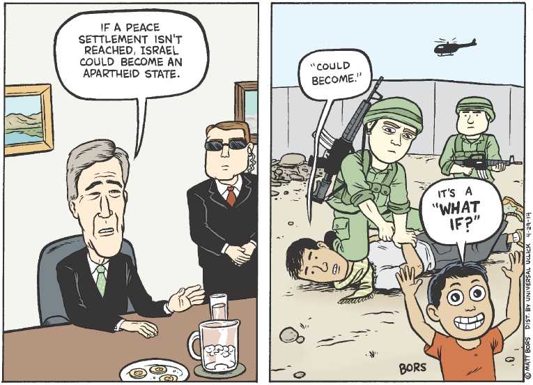 Political/Editorial Cartoon by Matt Bors on Crisis Nears in Middle East