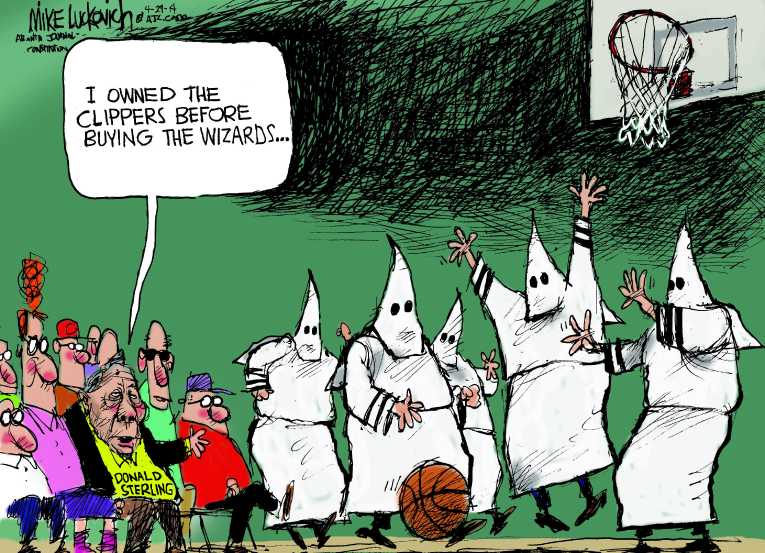 Political/Editorial Cartoon by Mike Luckovich, Atlanta Journal-Constitution on Far Right Growing Bolder