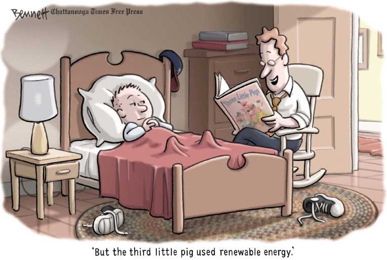 Political/Editorial Cartoon by Clay Bennett, Chattanooga Times Free Press on EPA Raises Emissions Standards