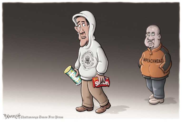 Political/Editorial Cartoon by Clay Bennett, Chattanooga Times Free Press on GOP Unhappy With President