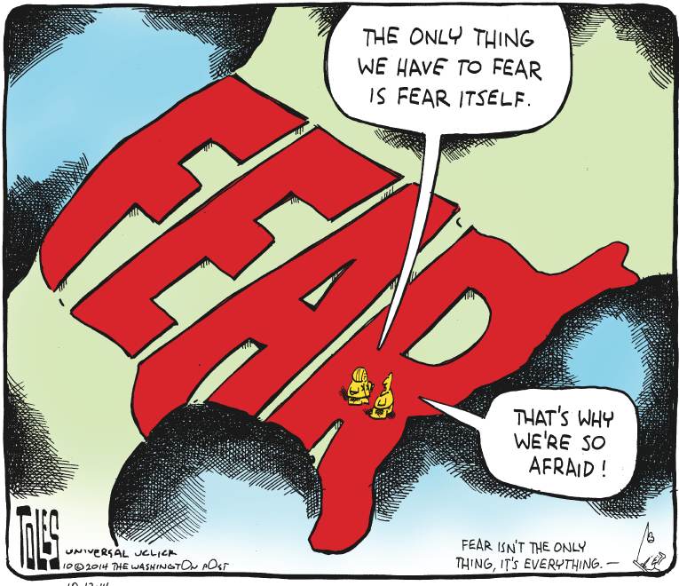 Political/Editorial Cartoon by Tom Toles, Washington Post on Obama’s Popularity Falling
