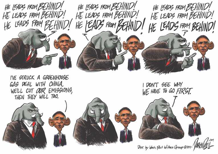 Political/Editorial Cartoon by Darrin Bell, Washington Post Writers Group on Obama Still Dreaming