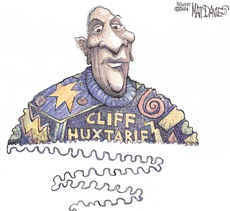 Political/Editorial Cartoon by Matt Davies, Journal News on Bill Cosby Accused of Rape