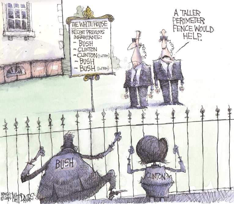 Political/Editorial Cartoon by Matt Davies, Journal News on In Other News
