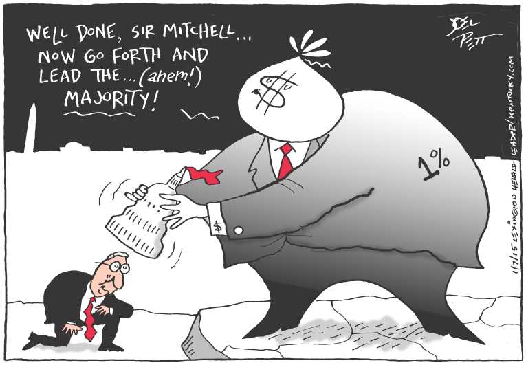 Political/Editorial Cartoon by Joel Pett, Lexington Herald-Leader, CWS/CartoonArts Intl. on New Congress Commences