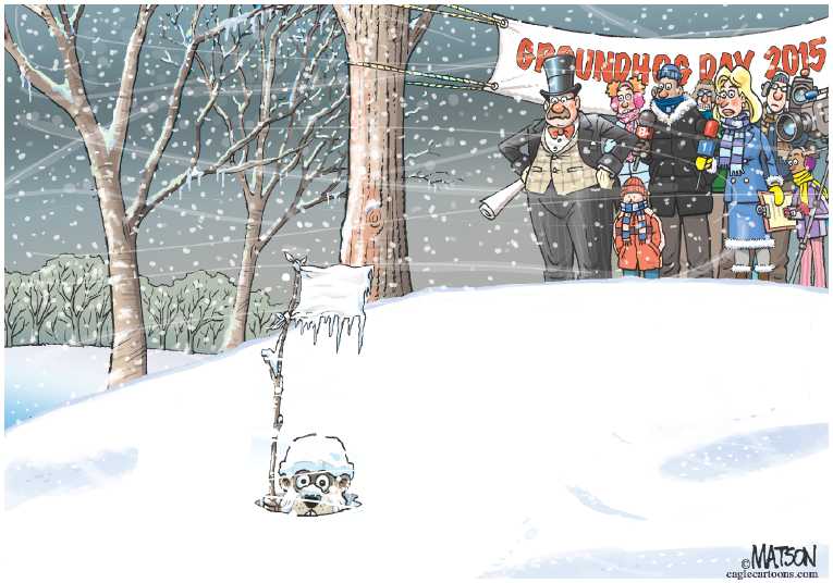 Political/Editorial Cartoon by RJ Matson, Cagle Cartoons on Extreme Weather Rocks Nation