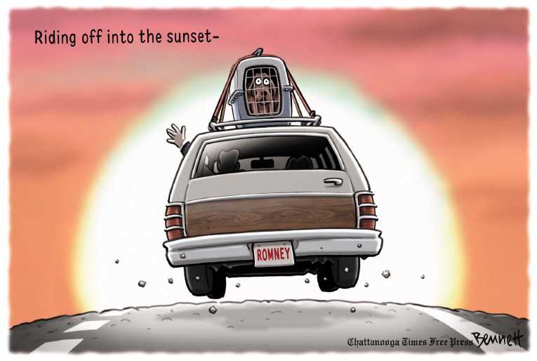 Political/Editorial Cartoon by Clay Bennett, Chattanooga Times Free Press on Tea Party Gaining Traction