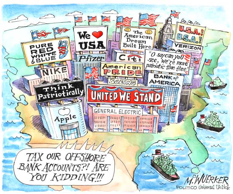 Political/Editorial Cartoon by Matt Wuerker, Politico on America Reshapes Elections