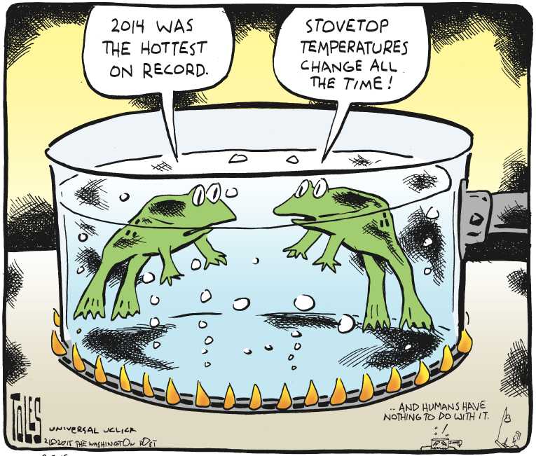 Political/Editorial Cartoon by Tom Toles, Washington Post on New Economy Emerging