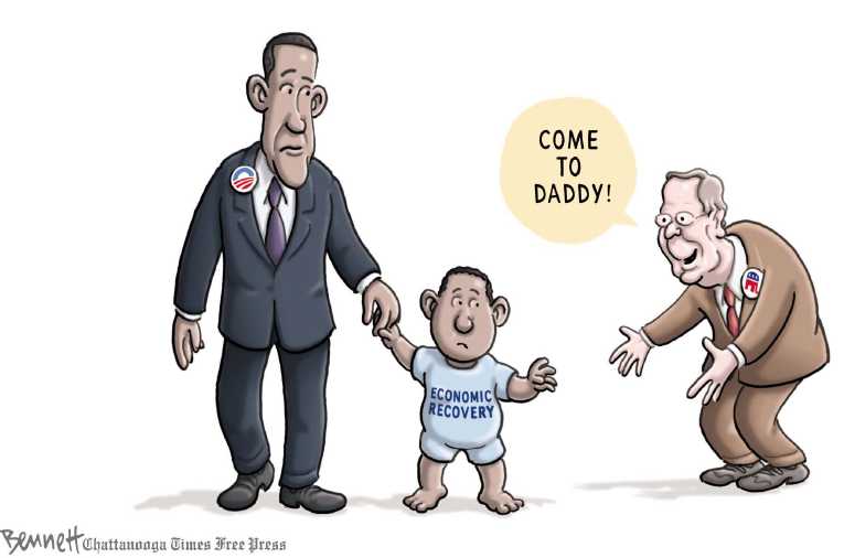 Political/Editorial Cartoon by Clay Bennett, Chattanooga Times Free Press on GOP Ramping Up for 2016 Elections