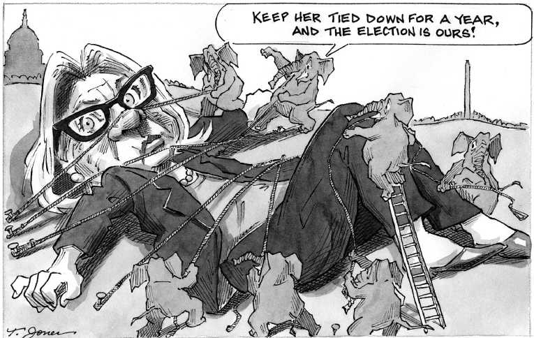 Political/Editorial Cartoon by Taylor Jones, Tribune Media Services on More Hopefuls to Follow Cruz