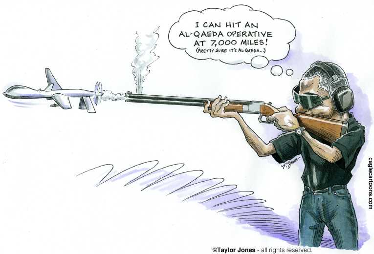 Political/Editorial Cartoon by Taylor Jones, Tribune Media Services on Obama Pushing Trade Bill