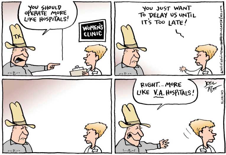Political/Editorial Cartoon by Joel Pett, Lexington Herald-Leader, CWS/CartoonArts Intl. on GOP Uniting