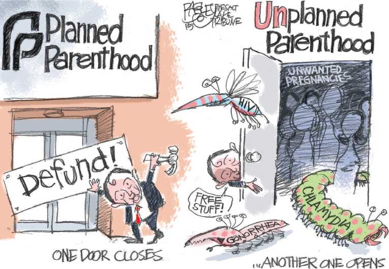 Political/Editorial Cartoon by Pat Bagley, Salt Lake Tribune on GOP Reaces Out to Minorities