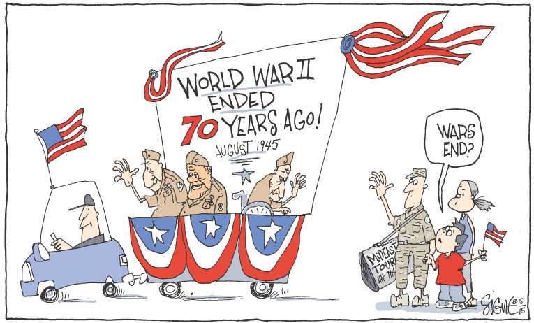 Political/Editorial Cartoon by Signe Wilkinson, Philadelphia Daily News on New Course in Cuba