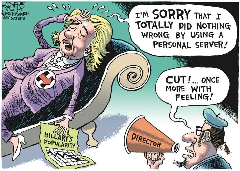 Political/Editorial Cartoon by Rob Rogers, The Pittsburgh Post-Gazette on Sanders Surging