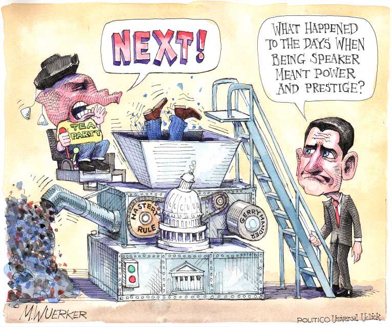Political/Editorial Cartoon by Matt Wuerker, Politico on Benghazi Hearings to Renew
