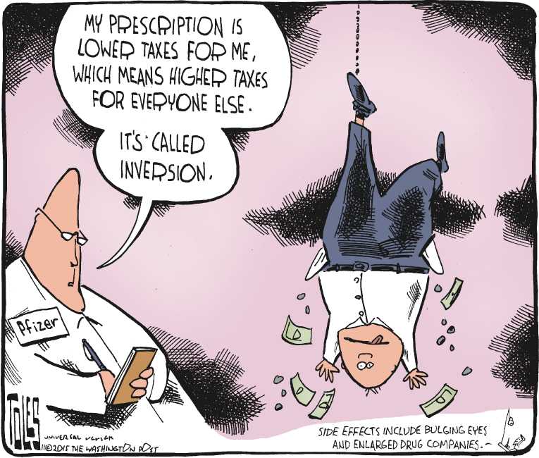 Political/Editorial Cartoon by Tom Toles, Washington Post on Drug War Escalating
