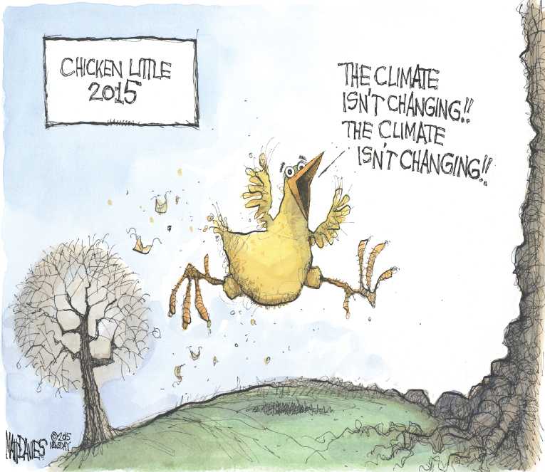 Political/Editorial Cartoon by Matt Davies, Journal News on World’s Leaders Discuss Climate