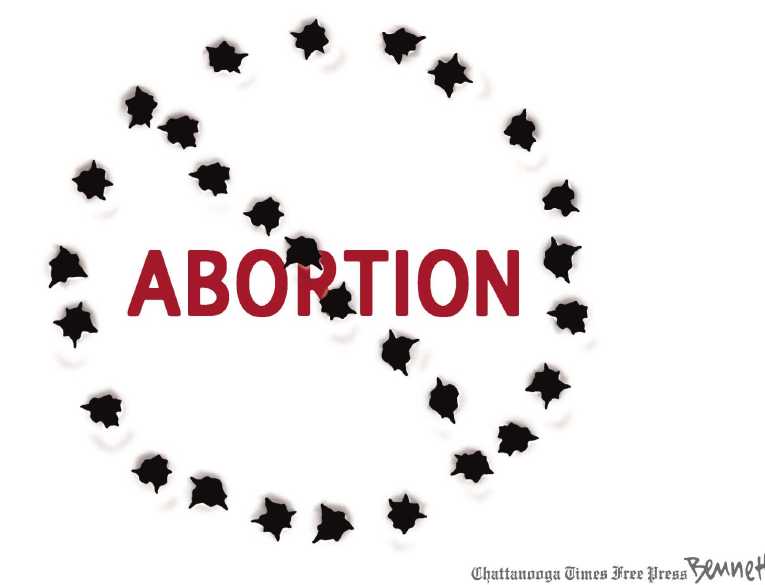 Political/Editorial Cartoon by Clay Bennett, Chattanooga Times Free Press on Daily Shootings Rattle US