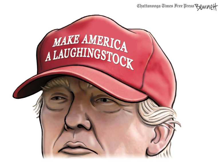 Political/Editorial Cartoon by Clay Bennett, Chattanooga Times Free Press on GOP Candidates Offer Solutions