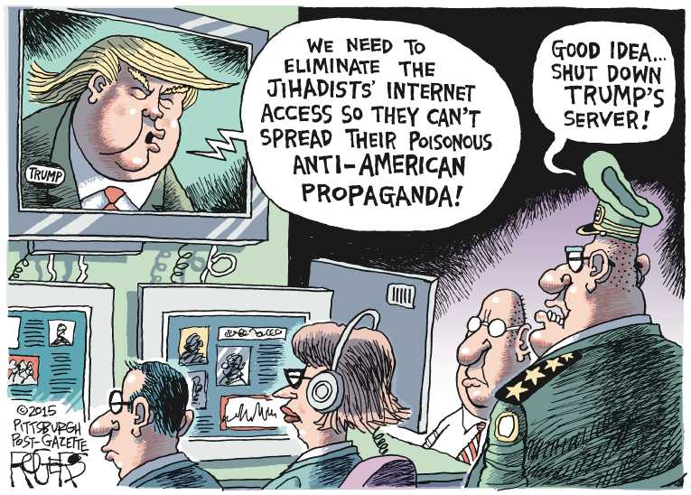 Political/Editorial Cartoon by Rob Rogers, The Pittsburgh Post-Gazette on GOP Candidates Offer Solutions