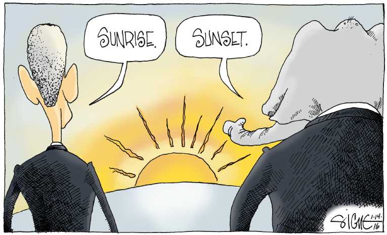 Political/Editorial Cartoon by Signe Wilkinson, Philadelphia Daily News on Republicans Gearing Up