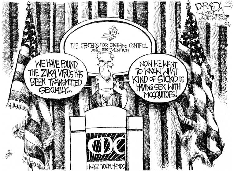 Political/Editorial Cartoon by John Darkow, Columbia Daily Tribune, Missouri on New Risk for Olympics