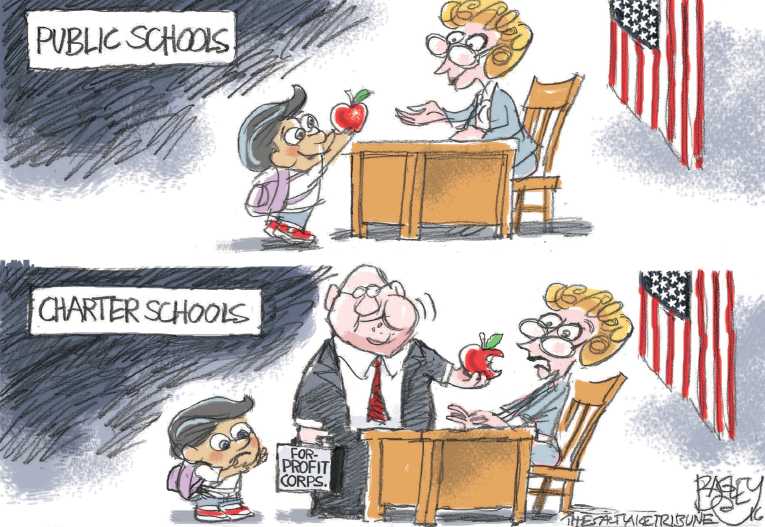 Political/Editorial Cartoon by Pat Bagley, Salt Lake Tribune on Republicans Unite