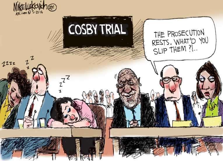 Political/Editorial Cartoon by Mike Luckovich, Atlanta Journal-Constitution on In Other News