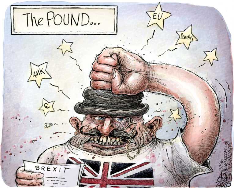 Political/Editorial Cartoon by Adam Zyglis, The Buffalo News on Next Steps Uncertain