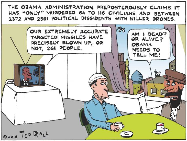 Political/Editorial Cartoon by Ted Rall on In Other News