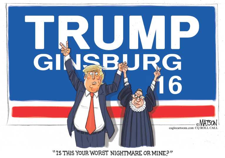Political/Editorial Cartoon by RJ Matson, Cagle Cartoons on Trump to Pick Running Mate
