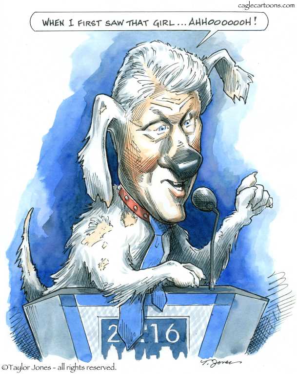 Political/Editorial Cartoon by Taylor Jones, Tribune Media Services on Clinton Wins Nomination
