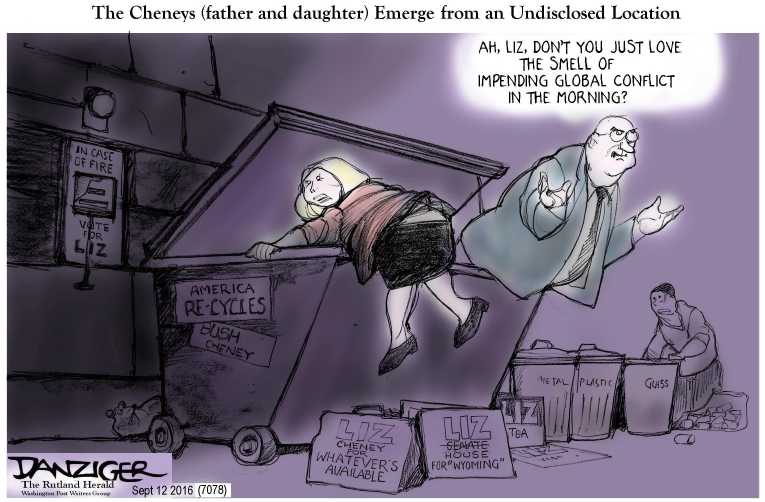 Political/Editorial Cartoon by Jeff Danziger on In Other News