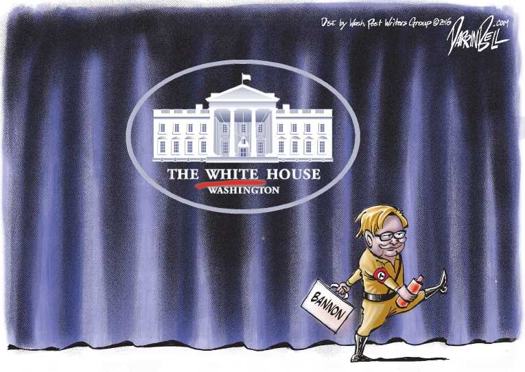 Political/Editorial Cartoon by Darrin Bell, Washington Post Writers Group on Trump Prepares