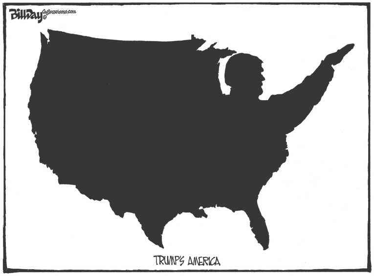 Political/Editorial Cartoon by Bill Day, Cagle Cartoons on Trump Prepares