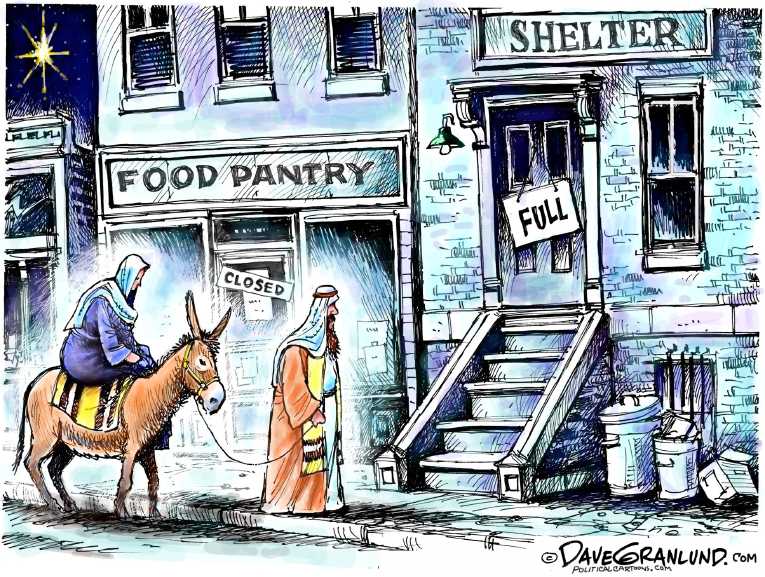Political/Editorial Cartoon by Dave Granlund on Stock Market Hits Record High