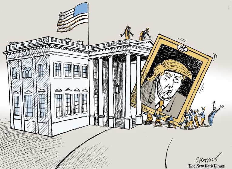 Political/Editorial Cartoon by Patrick Chappatte, International Herald Tribune on Electoral College Blows It