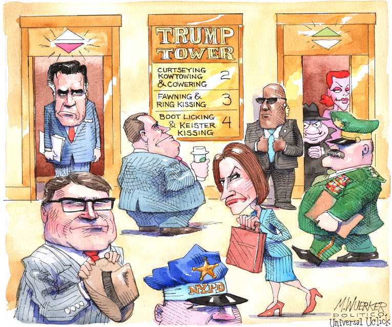 Political/Editorial Cartoon by Matt Wuerker, Politico on Electoral College Blows It