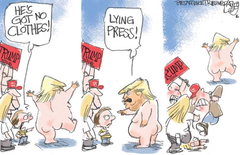 Political/Editorial Cartoon by Pat Bagley, Salt Lake Tribune on Electoral College Blows It