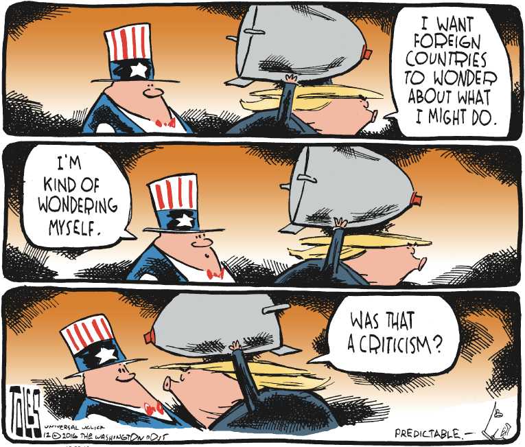 Political/Editorial Cartoon by Tom Toles, Washington Post on Electoral College Blows It