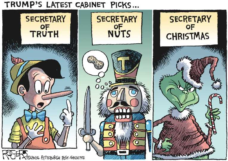 Political/Editorial Cartoon by Rob Rogers, The Pittsburgh Post-Gazette on Swamp Growing at Massive Rate
