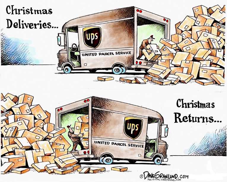 Political/Editorial Cartoon by Dave Granlund on The World Celebrates Christmas
