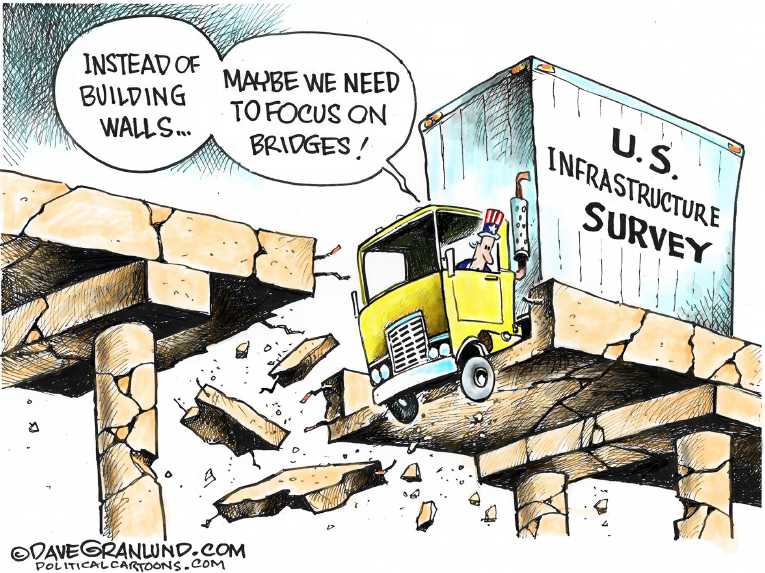 Political/Editorial Cartoon by Dave Granlund on New Policies Implemented