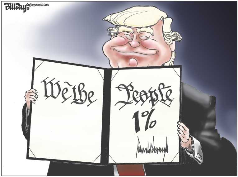 Political/Editorial Cartoon by Bill Day, Cagle Cartoons on Trump Berates Judge