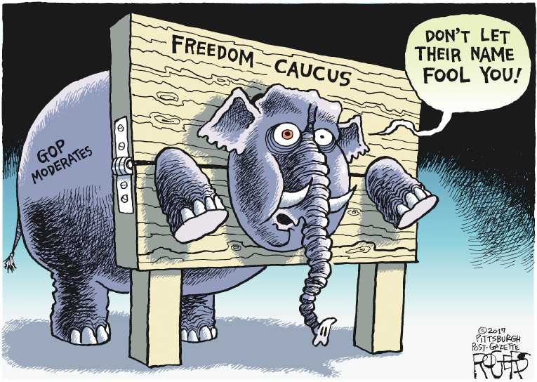 Political/Editorial Cartoon by Rob Rogers, The Pittsburgh Post-Gazette on GOP Ponders Health Reform Loss