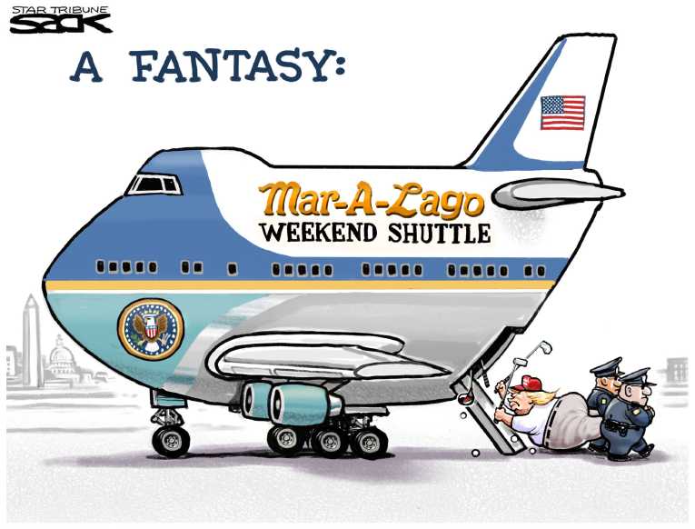 Political/Editorial Cartoon by Steve Sack, Minneapolis Star Tribune on United Airlines Crashes