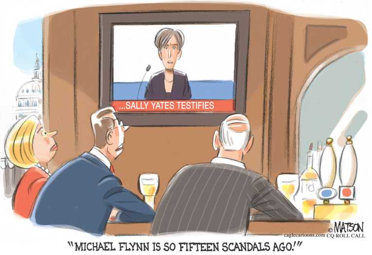 Political/Editorial Cartoon by RJ Matson, Cagle Cartoons on Flynn Subpoenaed